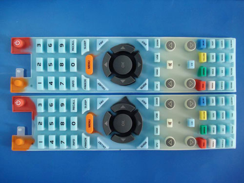 多色遙控器硅膠按鍵 多色遙控器硅膠按鍵